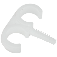 JMV plugclip dubbel 16/19mm naturel