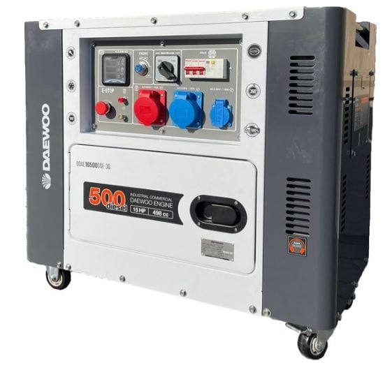 Daewoo Power DDAE10500DSE-3G - Diesel Aggregaat