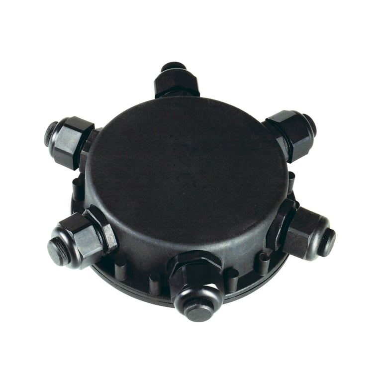AANSLUITBOX ROND IP55