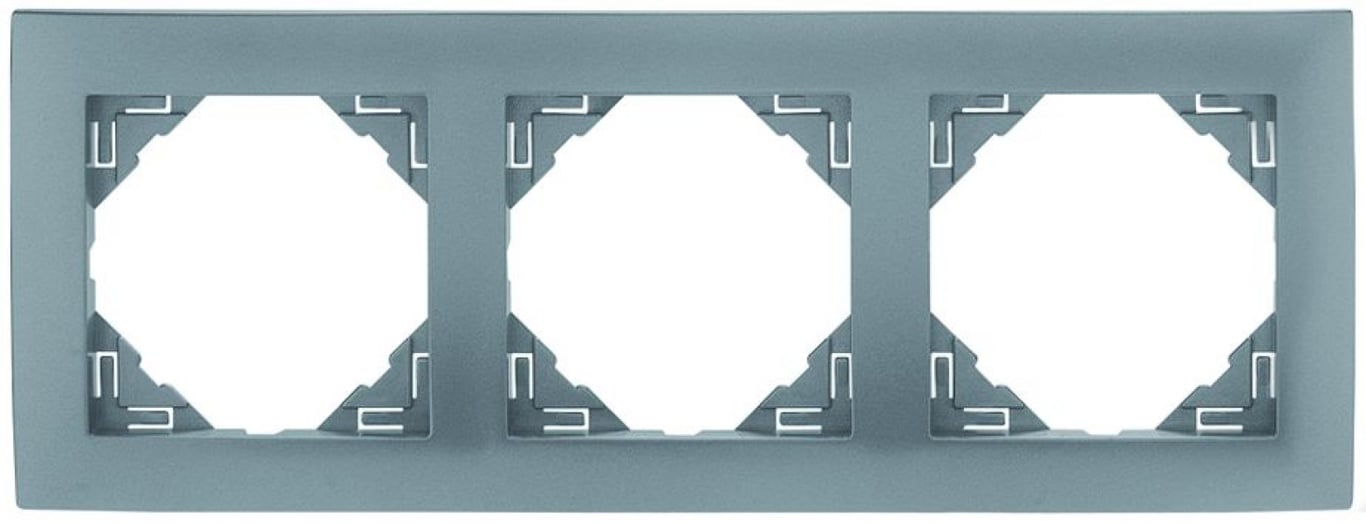 Efapel aquarella afdekr. 3v aluminium