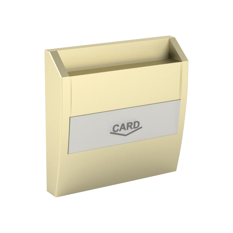 Efapel Cpl Kaart Schakelaar Goud