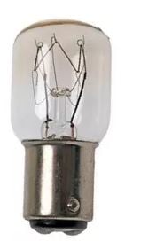 Schakelbordlamp 25W Ba15d 230V 22x48 helder