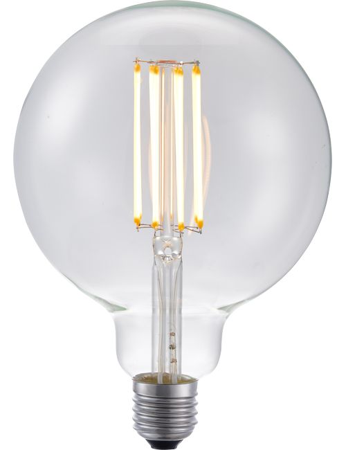 LED E27 Fila Globe G125x180 230V 550Lm 8W 922 AC Clear Dim
