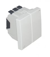 Efapel Blok 3 Veilig Stopcontact Met Randaarde (Frans) L60 - 6 Mod Wit