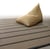 Design vloerkleed Woodnotes Cut Stripe Black Natural 11595