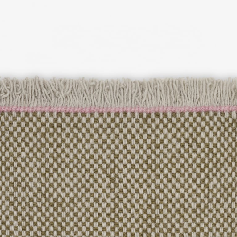 Kvadrat vloerkleed Duotone Donkergroen Grijs 0921