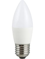 Masterlight - LED E27 Candle C35x100 100-240V 250Lm 3W 830 160° AC/DC Opal SLB279125030