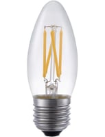 LED E27 Fila Candle C35x100 230V 320Lm 4W 925 AC Clear Dim