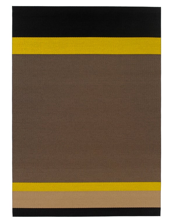 Design vloerkleed Woodnotes Panorama Black – Natural 1330905