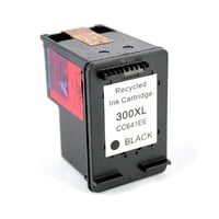 HP 300XL (CC641EE) BK inktcartridge zwart hoge capaciteit huismerk - met inktlevels