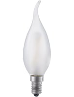 Masterlight - LED E14 Fila Tip Candle C35x120 230V 450Lm 4W 827 AC Frosted SL149327927