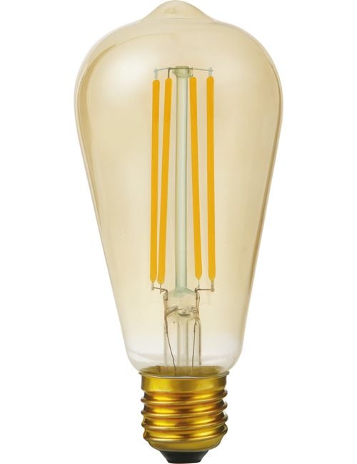 LED E27 Fila Rustika ST64x143 230V 400Lm 5W 922 AC Gold Dim