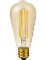 LED E27 Fila Rustika ST64x143 230V 400Lm 5W 922 AC Gold Dim