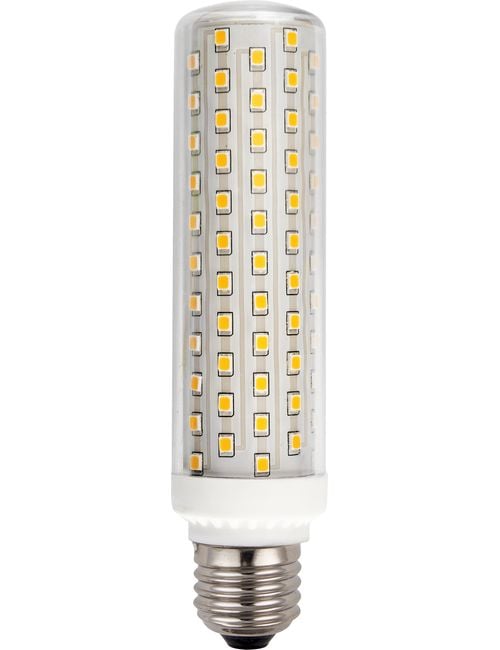 LED E27 Tube T35x149 230V 2100Lm 15W 830 AC/DC Clear Dim