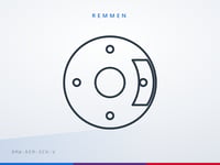 Remschijvenset vooras M Sport - geventileerd 348 mm
