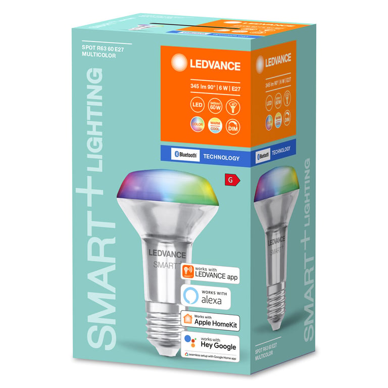 SMART+ BT SPOT CONCENTRA Multicolor R63 60 6W Multicolor E27 (CS à 1 P