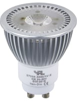 Masterlight - LED GU10 MR16 50x58 24-30V 280Lm 4W 827 38° DC 30Khrs Non-Di SL641702827