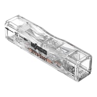 Doorv connector voor massieve en meeraderige geleiders max. 4 mm²