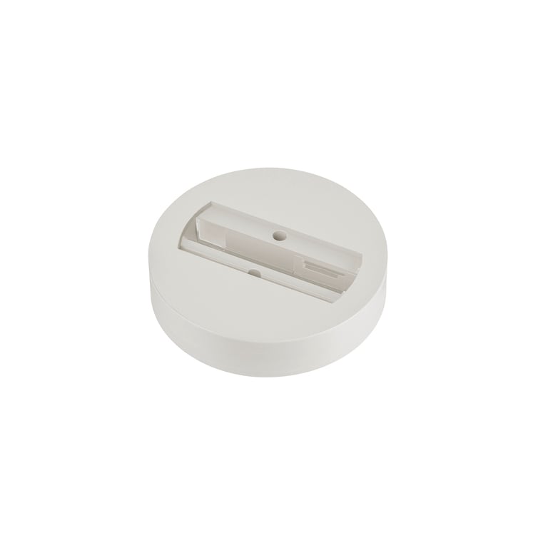 Plafondrozet voor 1-fase adapter, wit