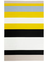 Design vloerkleed Woodnotes Avenue Stone – Yellow 1371522