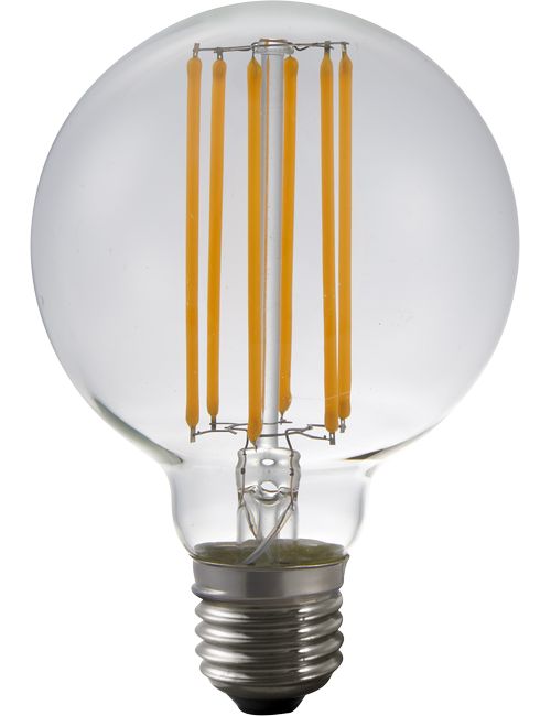 Masterlight - LED E27 Fila Globe G80x120 230V 470Lm 5.5W 925 AC Clear Dim SLF023815502