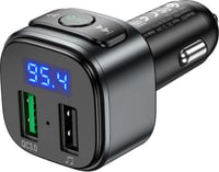 Hoco Accessoire : Hoco Car Charger QC3.0 Bluetooth FM Transmitter