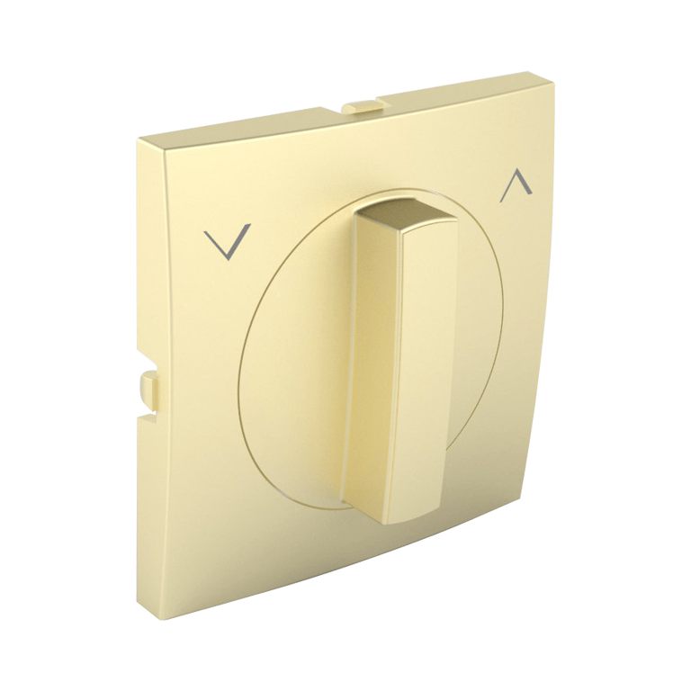 Efapel Knop Jalouzi (Ventilator) Schakelaar (0+1+2) Goud