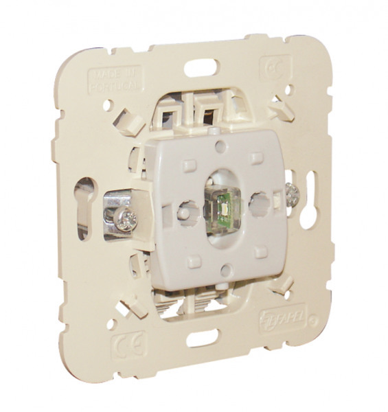 Efapel inb. twee polige schakelaar met controlelamp