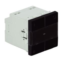Efapel dimmer drukbediening rlc 2 modules mat zwart