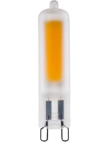 LED G9 Full Glass T13.3x60 230V 260Lm 3W 827 AC Frosted Non-