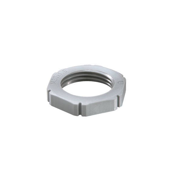 Wiska EMUG16 contramoer M16 donkergrijs