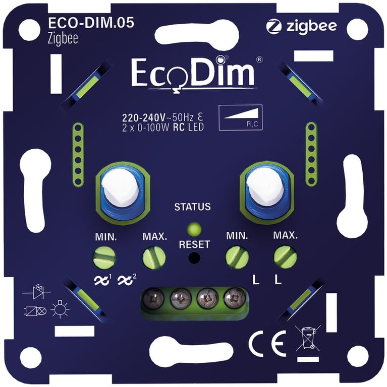 EcoDim dimmer duo Zigbee