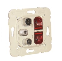Efapel inb. wcd r-tv-sat-2xrj45 cat 6 utp