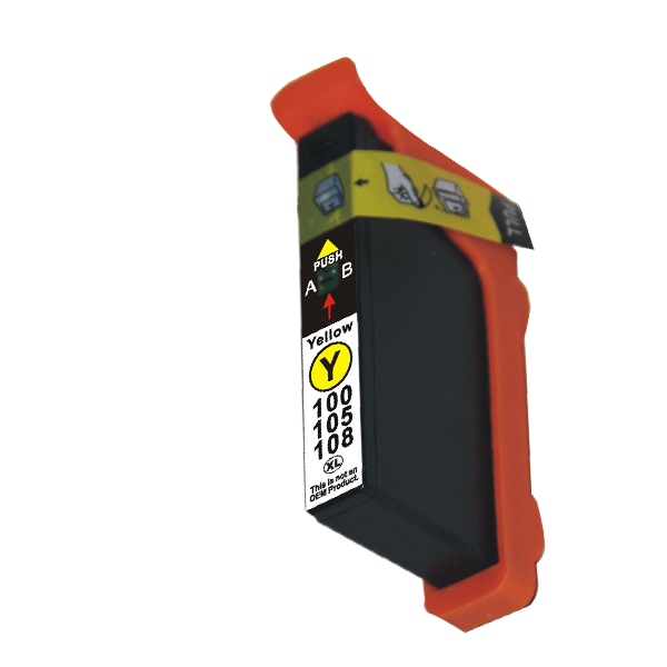 Lexmark 100XL (14N1071E) Y inktcartridge yellow hoge capaciteit huismerk
