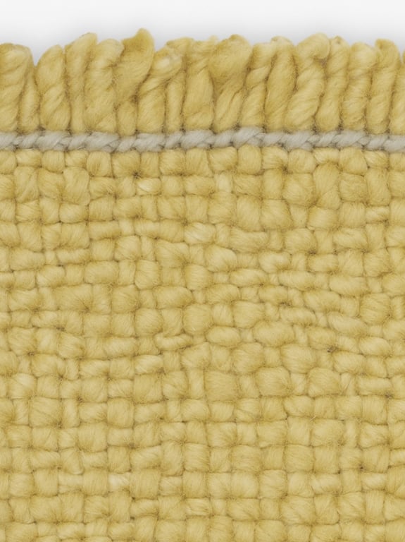 Kvadrat vloerkleed Bold Block Geel Grijs C0440