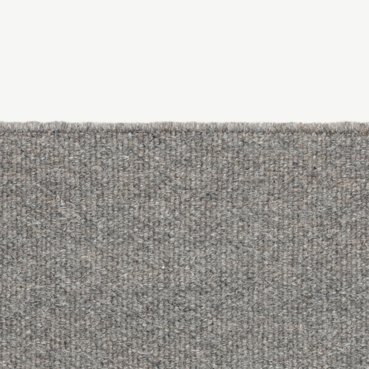 Kvadrat vloerkleed Yield without fringes Lichtgrijs 0151