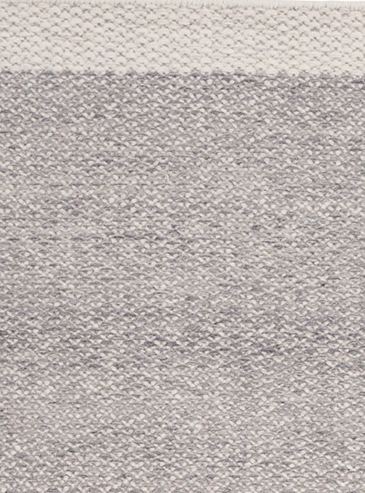 Vlak Wollen Vloerkleed Fay Silver