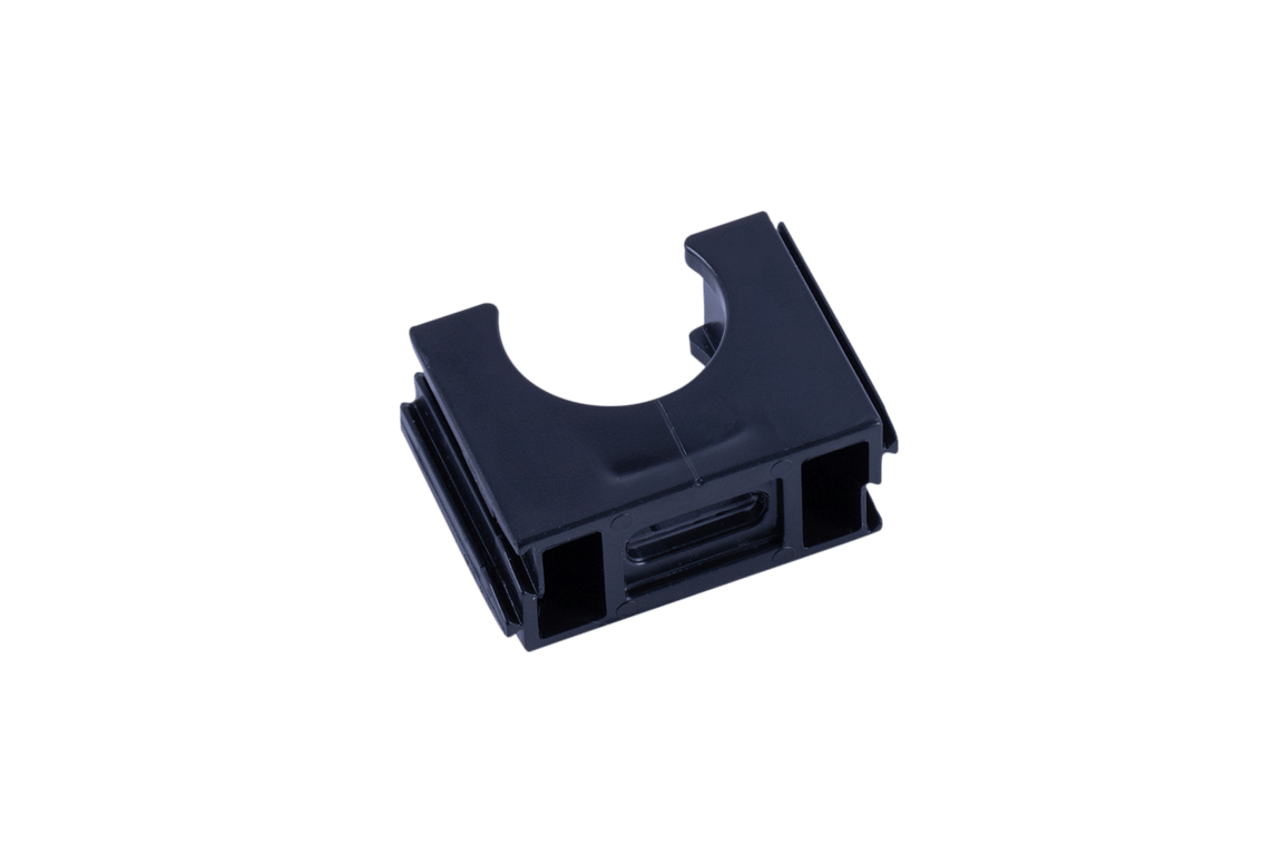 POLFIX UVS KLEMBLOK 38MM ZWART RAL9005