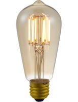 Masterlight - LED E27 Fila Rustika ST58x130 230V 400Lm 5.5W 920 AC Gold Di SLF023860505