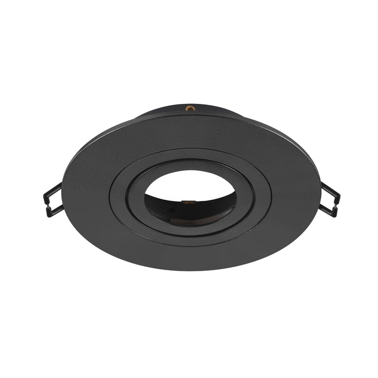 NEW TRIA® 75 XL, plafondinbouwring, D: 11 H: 2.6 cm, IP20, zwart