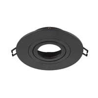 NEW TRIA® 75 XL, plafondinbouwring, D: 11 H: 2.6 cm, IP20, zwart