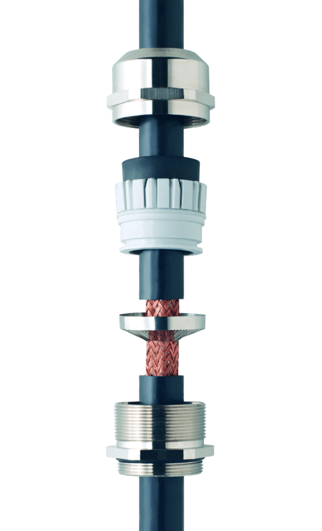 Wiska ESSKV 25 EMV-S RVS wartel M25