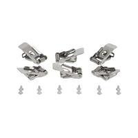 Inbouwclip 6 stuks, t.b.v. Ecopanel 295x1195mm