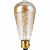 LED E27 Fila FleX AX Rustika ST64x140 230V 200Lm 4W 920 AC Gold Dim