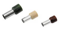 GeÏsoleerde Adereindhuls, DIN 46228, 16mm², lengte 12mm, ivoor*