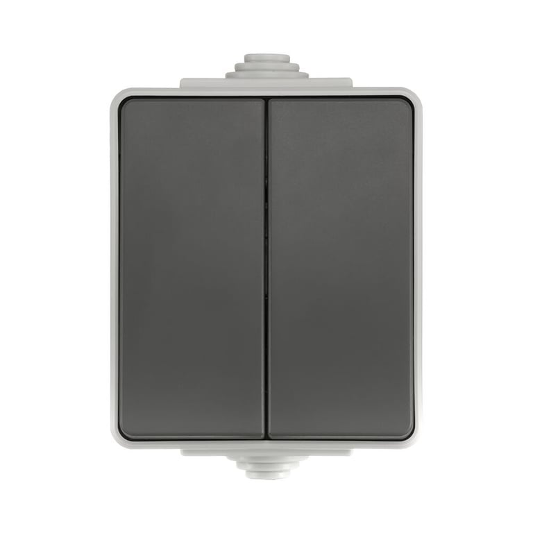 Opbouw Serieschakelaar IP55 Grijs