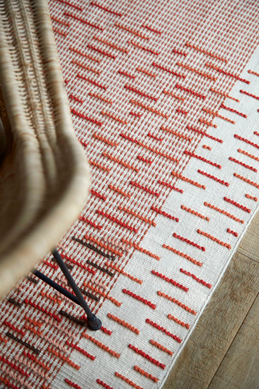 Gan Rugs vloerkleed Backstitch busy brick