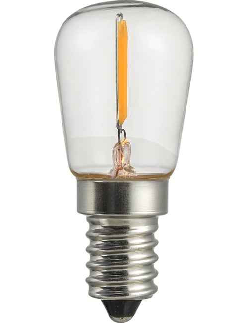 Masterlight - LED E14 Fila Pygmy P26x56 230V 60Lm 1W 925 AC Clear Non-Dim SLV023826302
