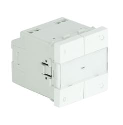 Efapel dimmer drukbediening rlc 2 modules mat wit