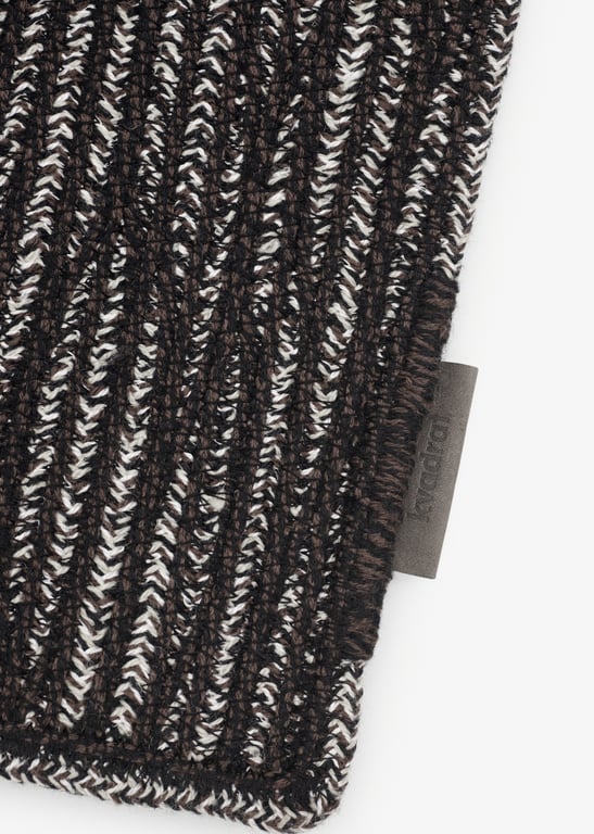 Vloerkleed Kvadrat Braid Bruin Zwart C0191 kleed